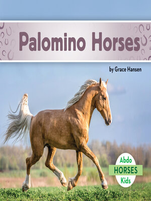 cover image of Palomino Horses